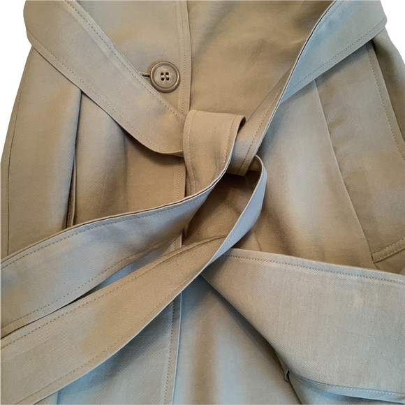 Love Token Nikko Trench Coat Spring Summer Transitional Jacket pistachio Green … - Picture 6 of 8